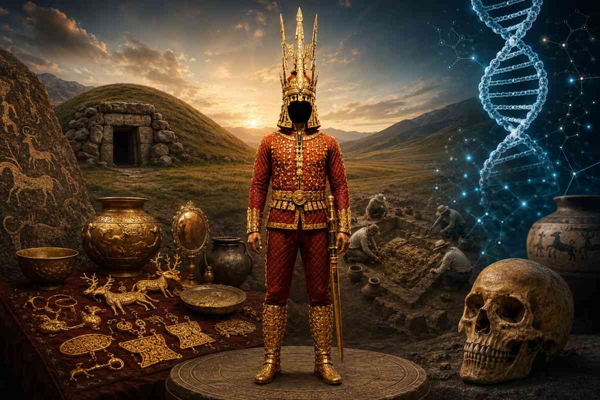 Ғалымдар алғаш рет «Алтын адамның» ДНҚ-сының құпиясын ашты