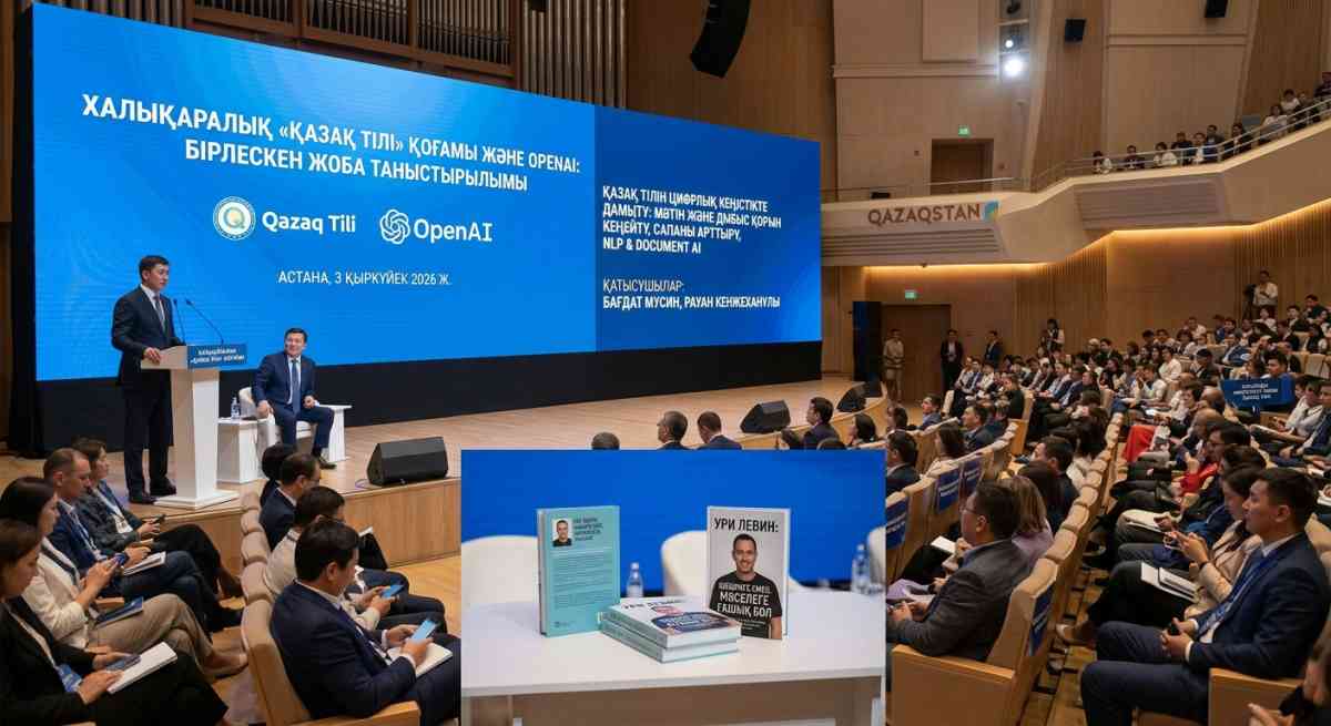 Қазақ тілін цифрлық кеңістікте дамыту жобасы таныстырылады