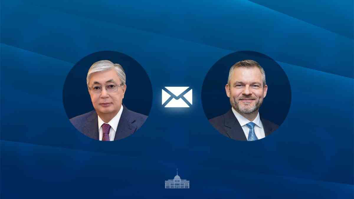Мемлекет басшысы Словакия президентін құттықтады