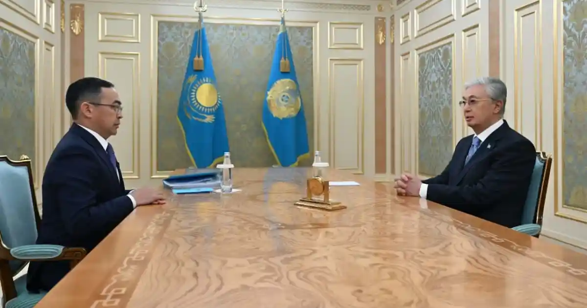 Президент Мәдениет және ақпарат министрі Арман Қырықбаевты қабылдады