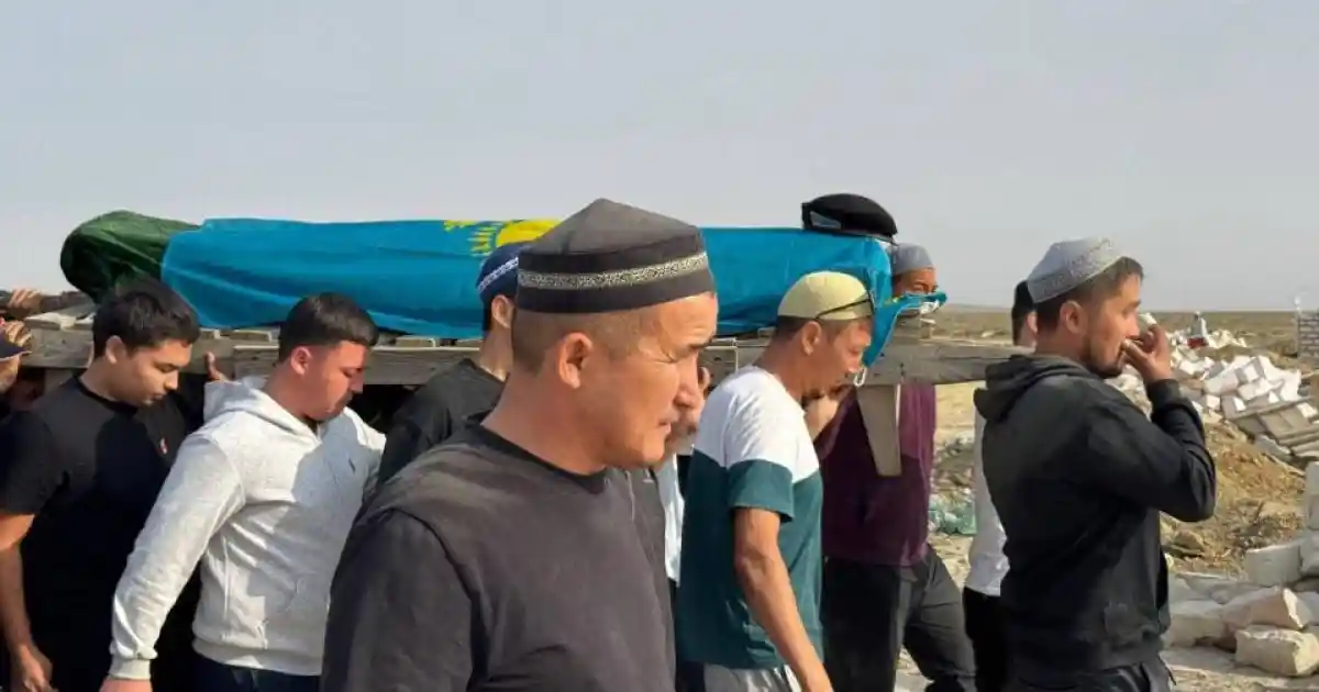 Маңғыстауда қаза тапқан әскери қызметшілермен қоштасу рәсімі өтті