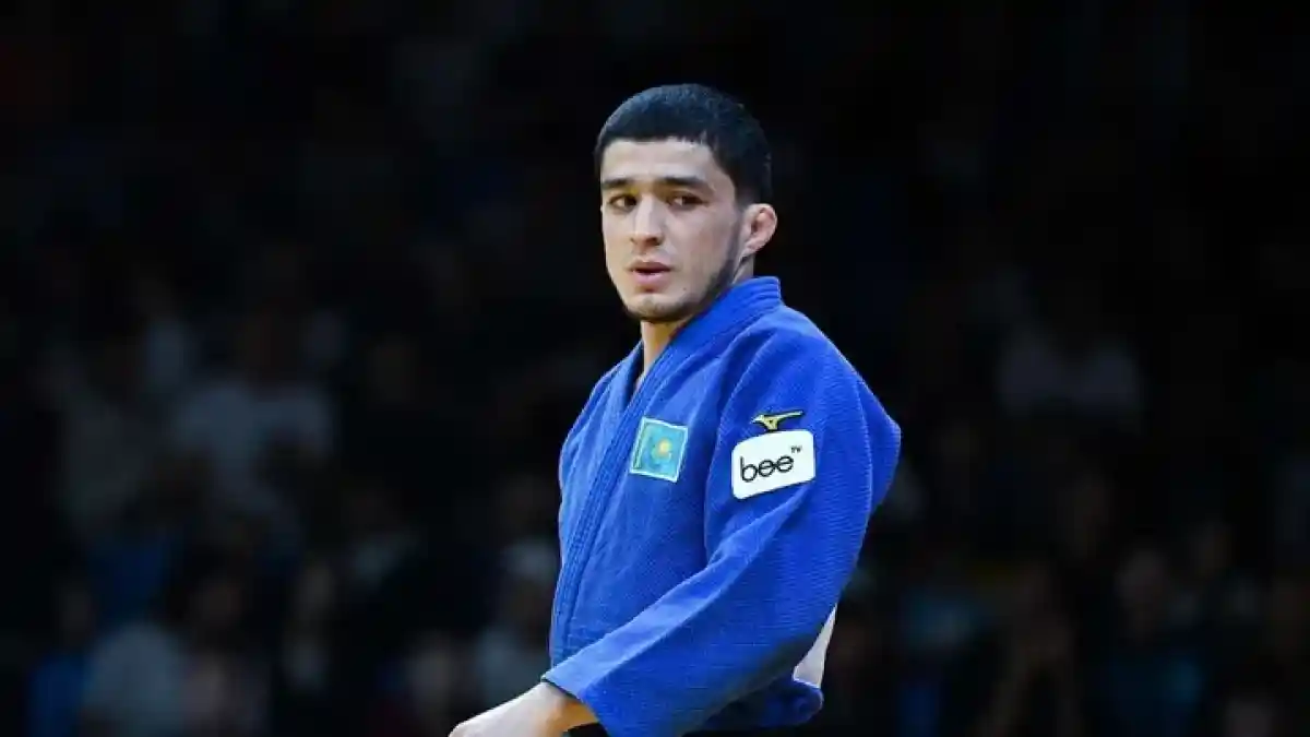 Қазақстандық дзюдошы Шерзод Давлатов әлемнің вице-чемпионы атанды