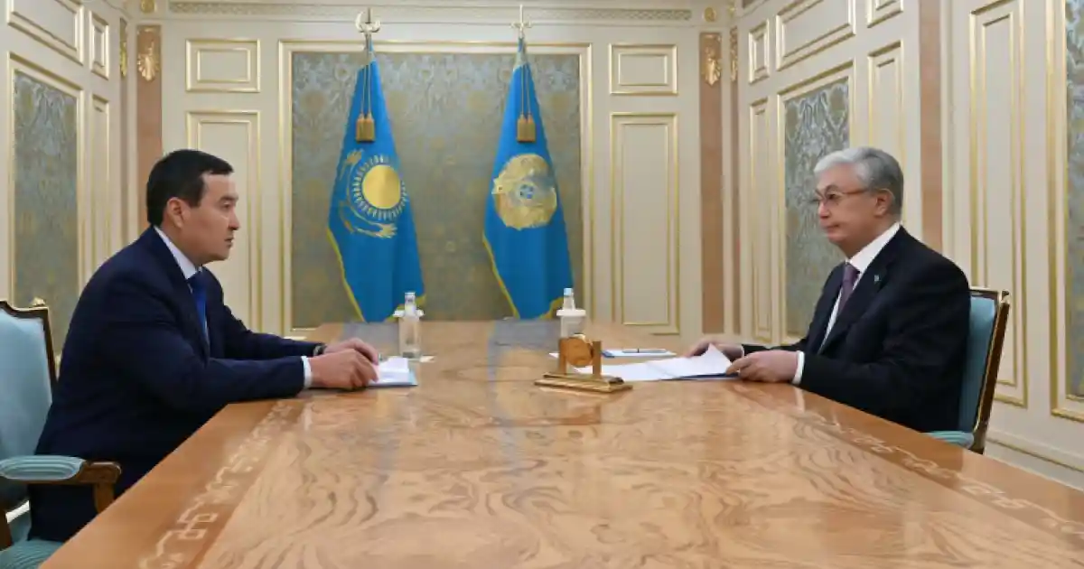 Президент Жоғары аудиторлық палатаның төрағасын қабылдады