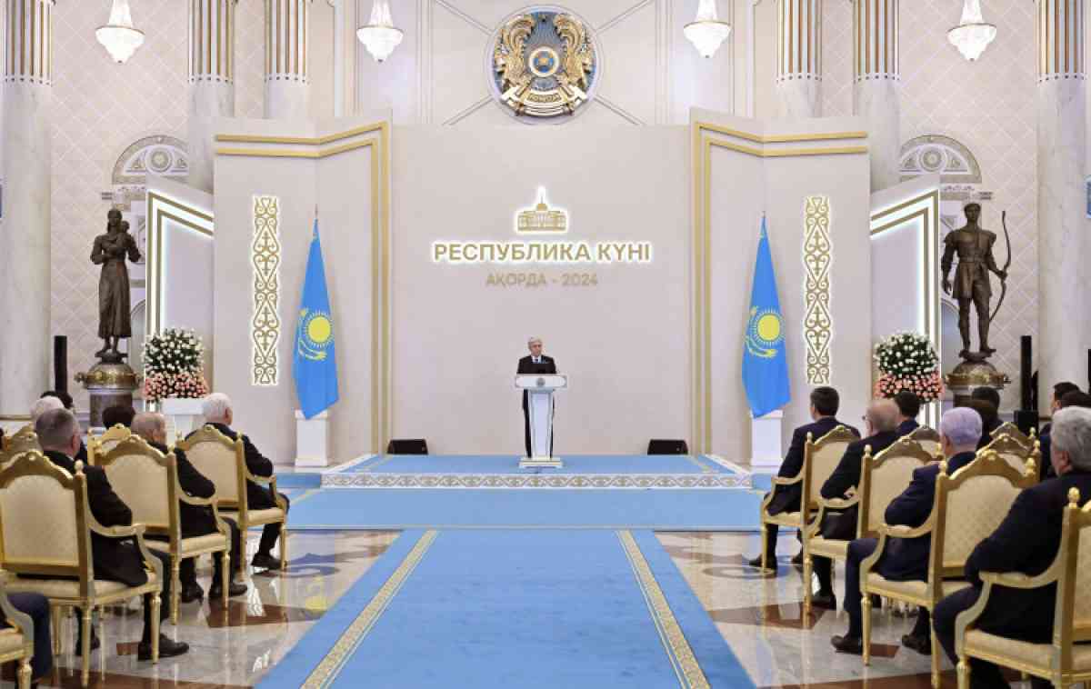 Қазақстан Республикасының Президенті Қасым-Жомарт Тоқаевтың Республика күнімен құттықтауы